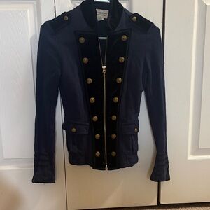 Denim & Supply Ralph Lauren Navy Blazer with Gold Buttons